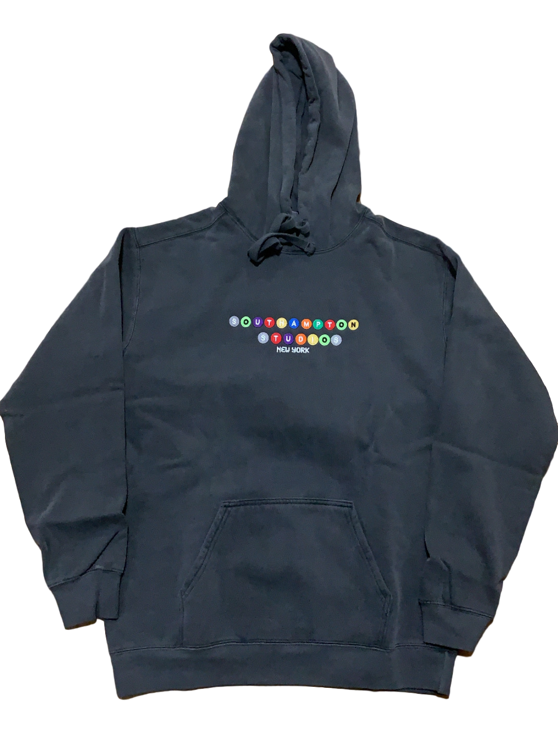 Southampton Subway Series Hoodie - Washed Black