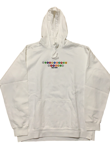 Southampton Subway Series Hoodie - White