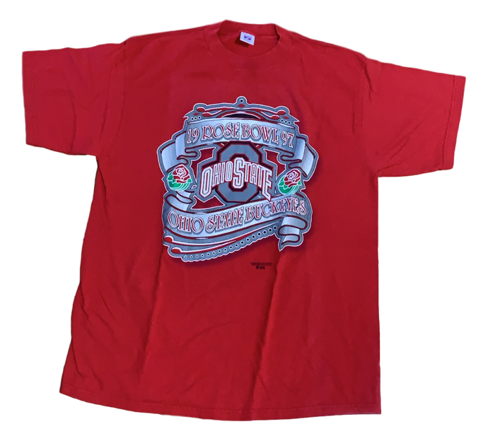 Vintage Ohio State Rose Bowl Tee (1997) - XL