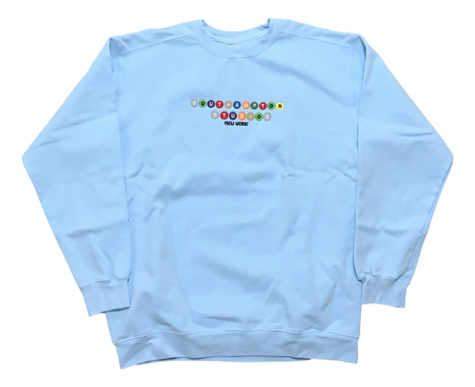 Southampton Subway Series Crewneck - Light Blue