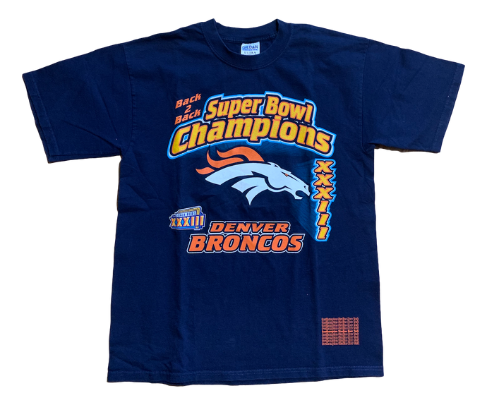 Vintage Denver Broncos Tee - Large