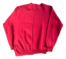 1/1 "Collegiate Red" Split Crewneck - Large