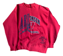 1/1 "Collegiate Red" Split Crewneck - Large