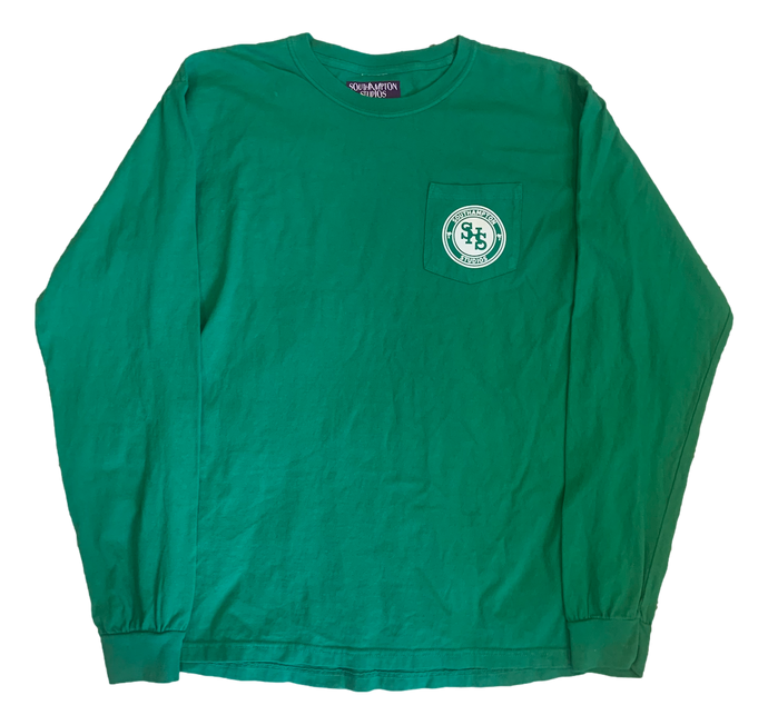 Long Sleeve Pocket Tee - Emerald
